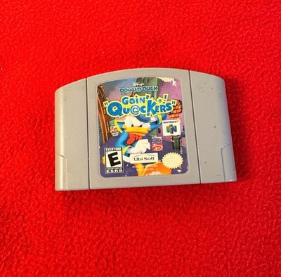 Donald Duck Goin  Quackers For Nintendo 64 N64 Tested Authentic 