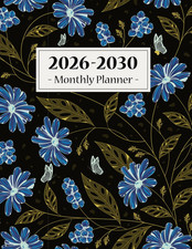 2026-2030 Monthly Planner: 5 Years January 2026 through December 2030 60 Month