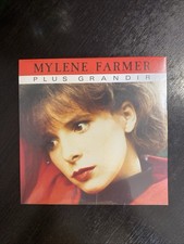 Mylene Farmer 45Tours Plus Grandir numéroté a 1000exemplaires