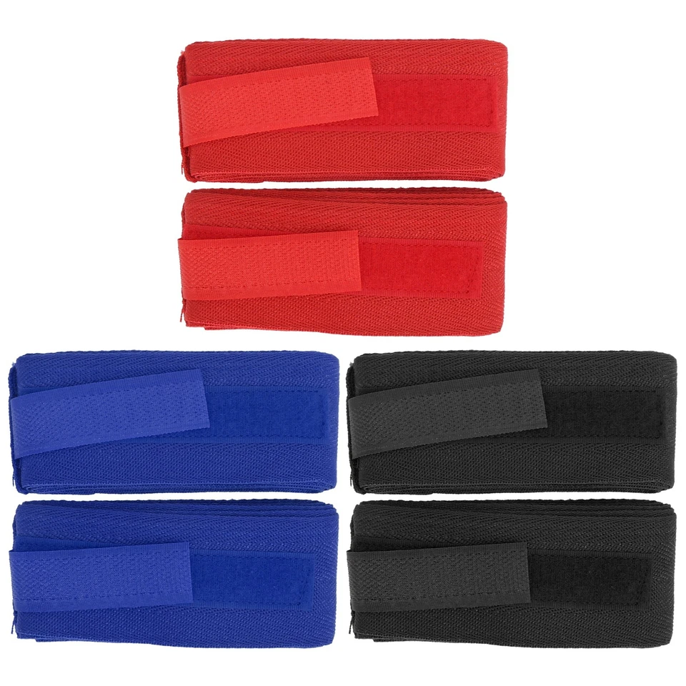 1 Pair Boxing Handwraps Bandage Cotton Muay Thai Arts Elastic Hand Wraps For Men - Image 2 of 4