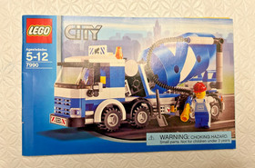 Lego City - Cement Mixer 7990 - Complete set with box and manual