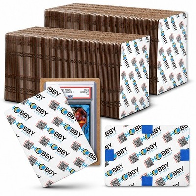 Hobby Armor Premium Cardboard Graded Card Shipping Protectors 4x6 - Multi-Color