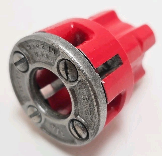 Vintage 1/4" Ridgid Die Head for 0-R Drop Head Pipe Threader