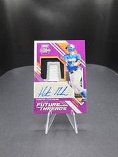 2021 Hunter Goodman #5/7 AUTO RC Future Threads Purple Elite Extra Edition