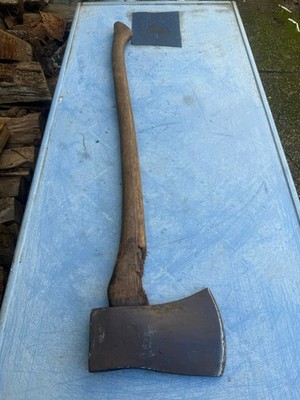 Vintage Spear und Jackson Holz Hackaxt Beil