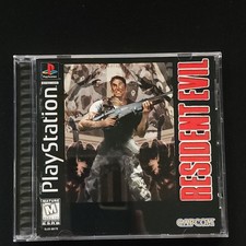 Resident Evil PS1 CIB NTSC-U/C Tested Black Label W/ Registration Card VGC