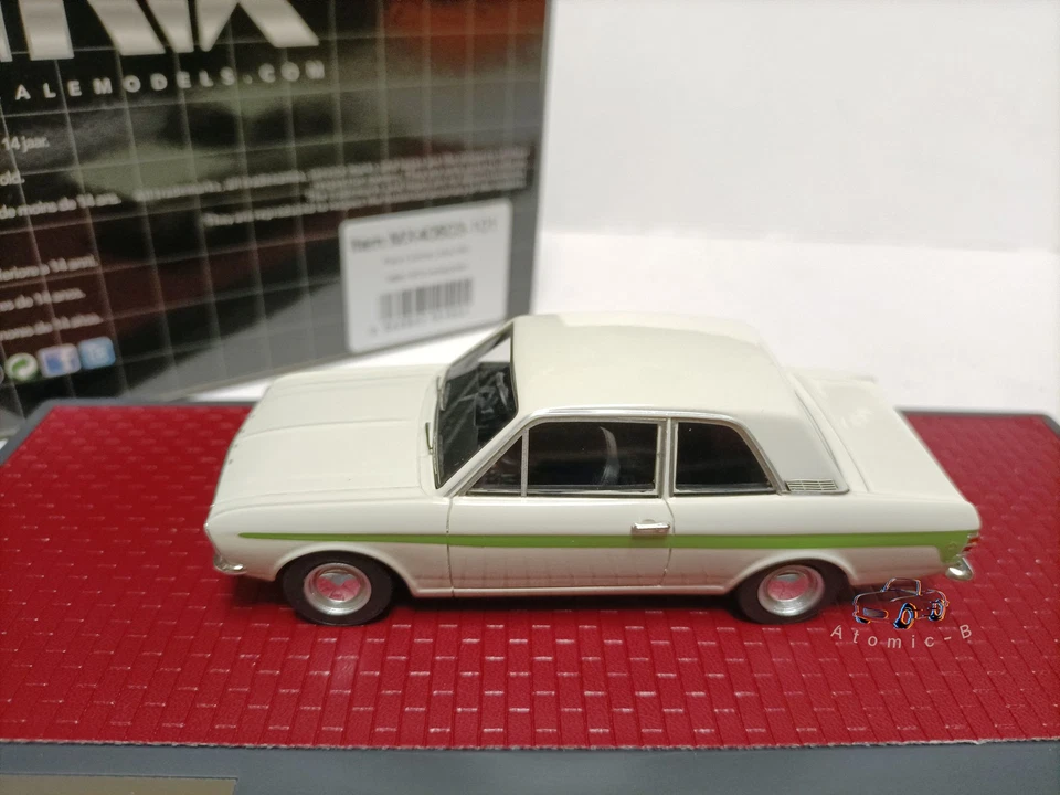 Matrix 1:43 Ford Cortina Lotus MKII White Sedan Model - Image 3 of 4