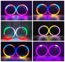 Dream Color Flow Series Chasing Srgb Halo With Turn Signal Flash Drl Angel Eye