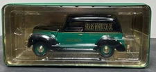 1940 Ford Sedan Delivery Van Sears Coin Bank Sears Roebuck 1/25 Green Tin Box