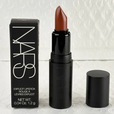 Nars Explicit Lipstick 803 BODY HEAT 0.04 oz Travel/Mini Size New With Box 
