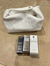 Christian Dior Cosmetic Set, lipstick, prestige serum, perfume, Makeup Pouch