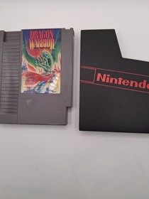 Lot of 4 Nintendo NES Video Games! Dragon Warrior, World Games, Silent Service