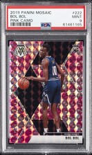 2019 PANINI MOSAIC PINK CAMO #222 BOL BOL PSA 9