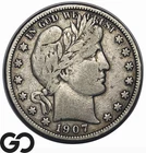 1907-O Barber Half Dollar, Lower Mintage Date