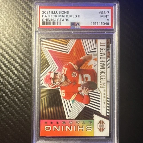 2021 Panini Illusions - Shining Stars Patrick Mahomes II #SS-7 PSA 9!