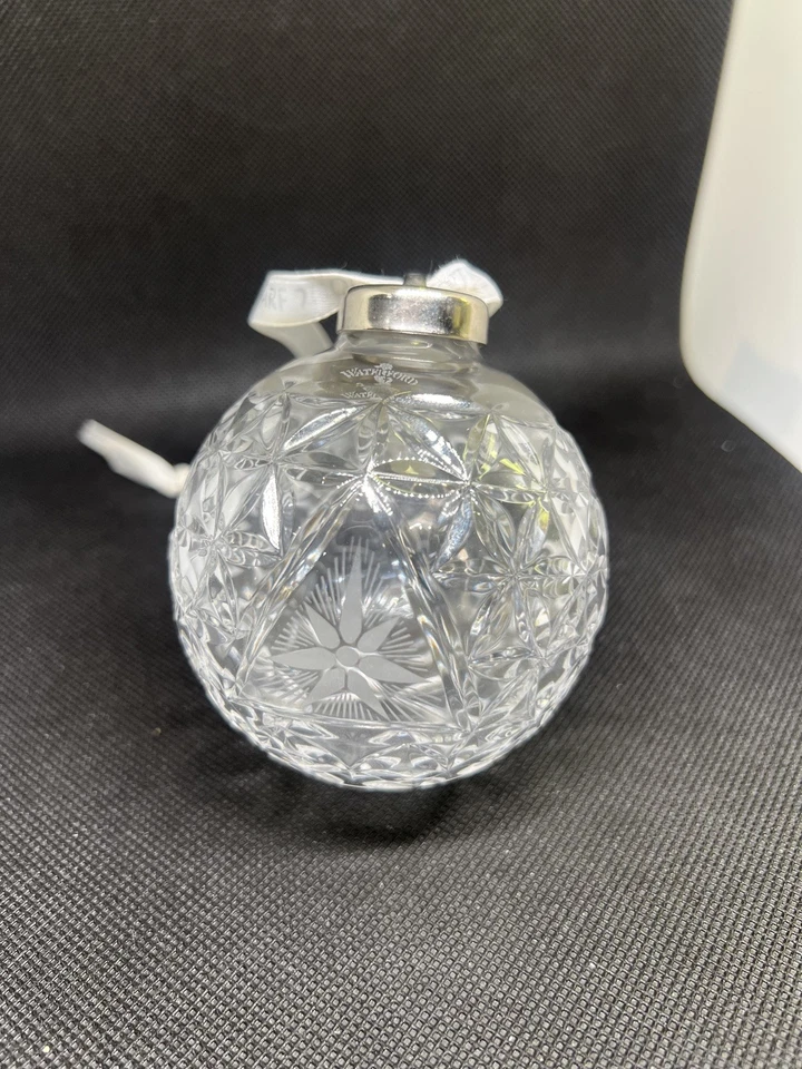 Adorno bola cristal transparente Waterford - 2000 Times Square Foto 2 de 4