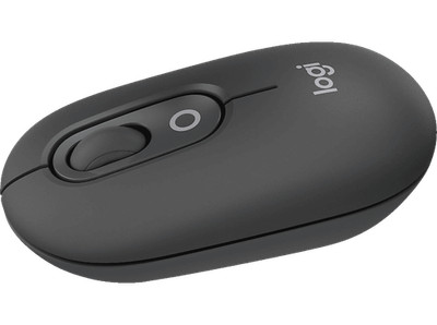 LOGITECH POP Mouse, kompakte und mobile kabellose Maus, Graphite