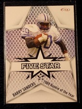 2024 Sage Football Five Star - #FS-2 Barry Sanders - Detroit Lions 