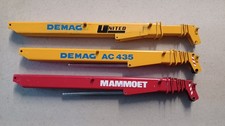 CONRAD Bastelteile 3x Kranausleger DEMAG AC435 1:50 gebraucht WSI-IMC-NZG-CURSOR