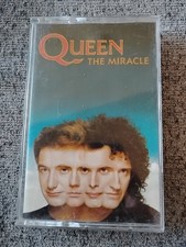 Queen The Miracle Capital Records 1989 Cassette Tape Freddie Mercury Brian May