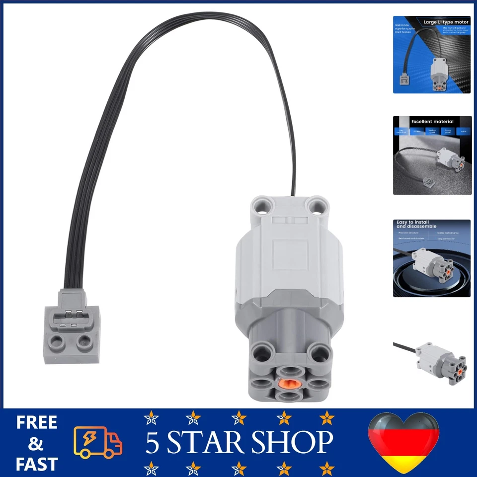 Technik Power Functions L Motor 88003 Für Lego Motor Bausteinteile Zubehör DIY - Bild 2 von 4