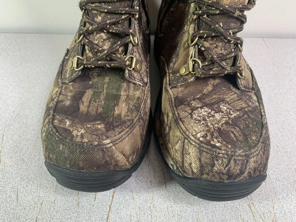 Guide Gear Realtree APX Camo Nylon Waterproof Side-zip Snake Boots Mens 10.5 M - Image 3 of 4