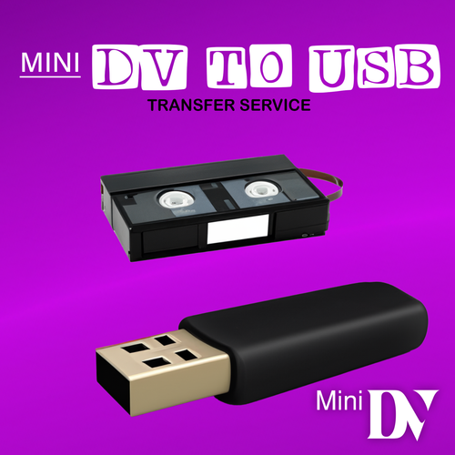 MINIDV TAPE TO USB Memory stick TRANSFER SERVICE eBay
