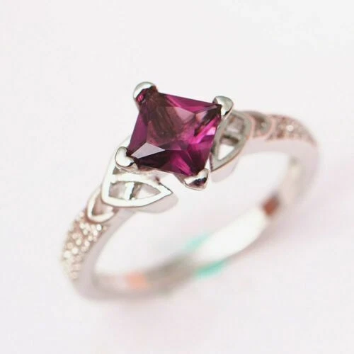 Topaz Band Stone Fashion Rings