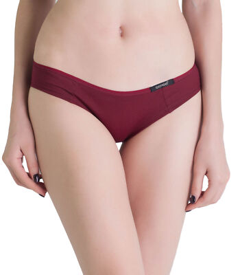 SERGE hochwertiger Slip basic aus Baumwolle | Frauen Unterwäsche rot | Gr. 36-42