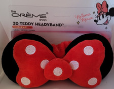 The Creme Shop Disney Minnie Mouse 3D Teddy Headband RED