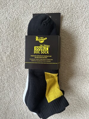Padded Socks Doc Martens Socks Uk Bnwt Dr Martens Double Doc