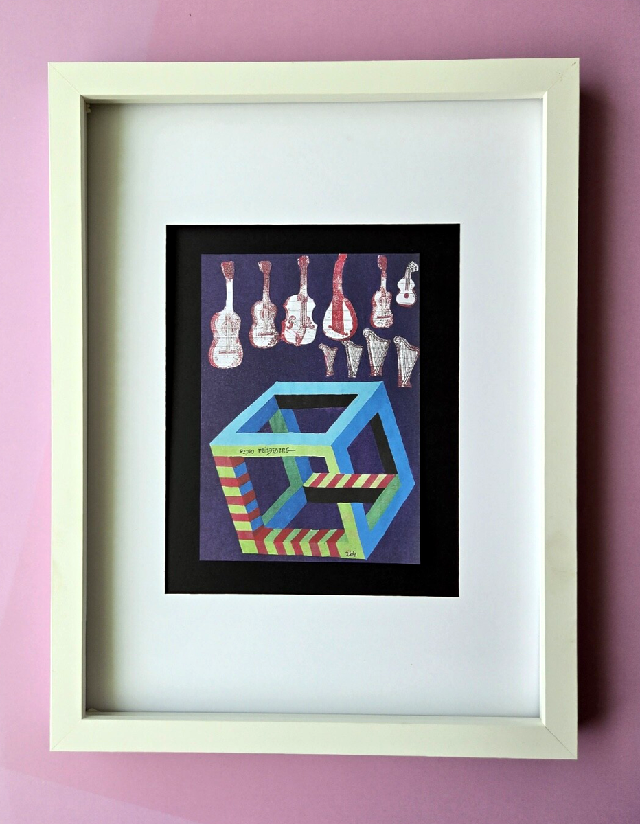 🔥 Pedro Friedeberg Signed Print 16x12