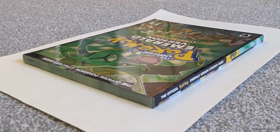 Pokemon Company Emerald Official Strategy Guide | Rare Holographic | No Poster - Image 4 of 4