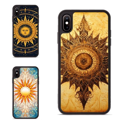 For Samsung 05s 06 a14 a15 a16 5G 4G Anti fingerprint Sun Solar Radiance Mandala