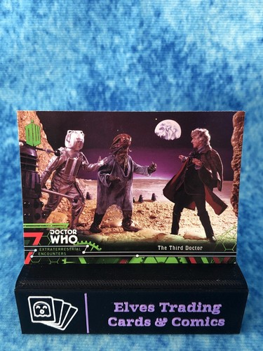 Doctor Who Extraterrestrial Encounters GREEN base SINGLE Non-Sport Trading Card - Picture 9 of 194