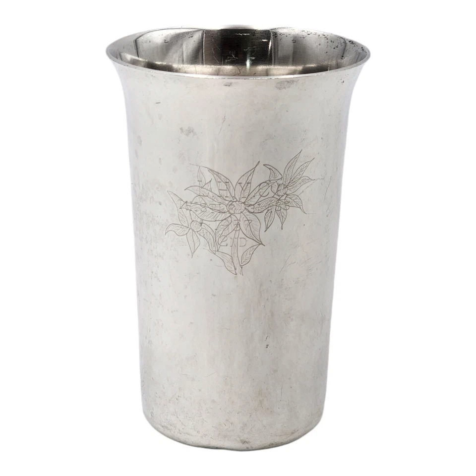 Vintage Manchester Taça Troféu de Prata Esterlina Lake Hopatcong Yacht Club - Imagem 2 de 4