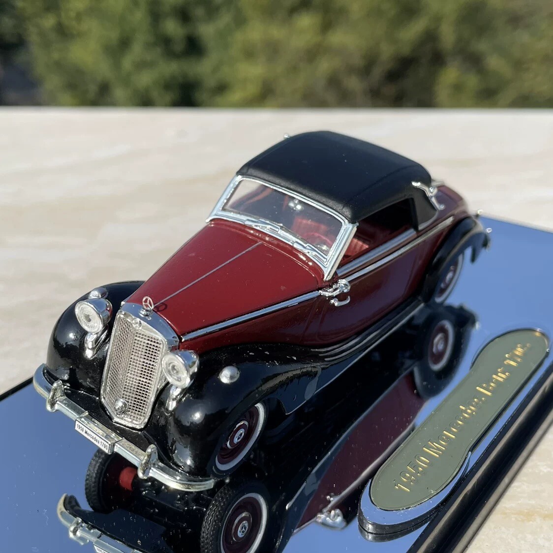 1/43 Benz Maybach 1937 Classic Alloy Car Model Diecast Retro