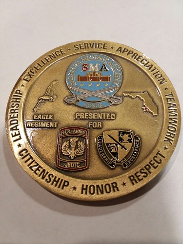Sarasota Military Academy CHALLENGE COIN