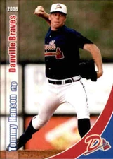 2006 Danville Braves Grandstand #24 Tommy Hanson Redlands California CA Card