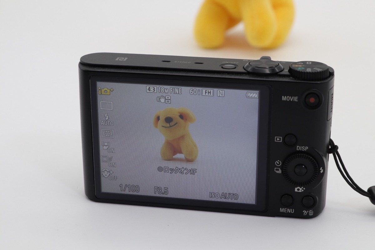 Sony Cyber shot DSC-WX350 English 18.2MP 20x Compact Digital