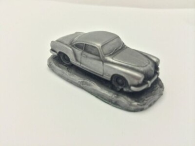 Ghia Coupe Ref109 Modellauto Shiny Chrome Silver Finish Auto Maßstab 1:92 NEU