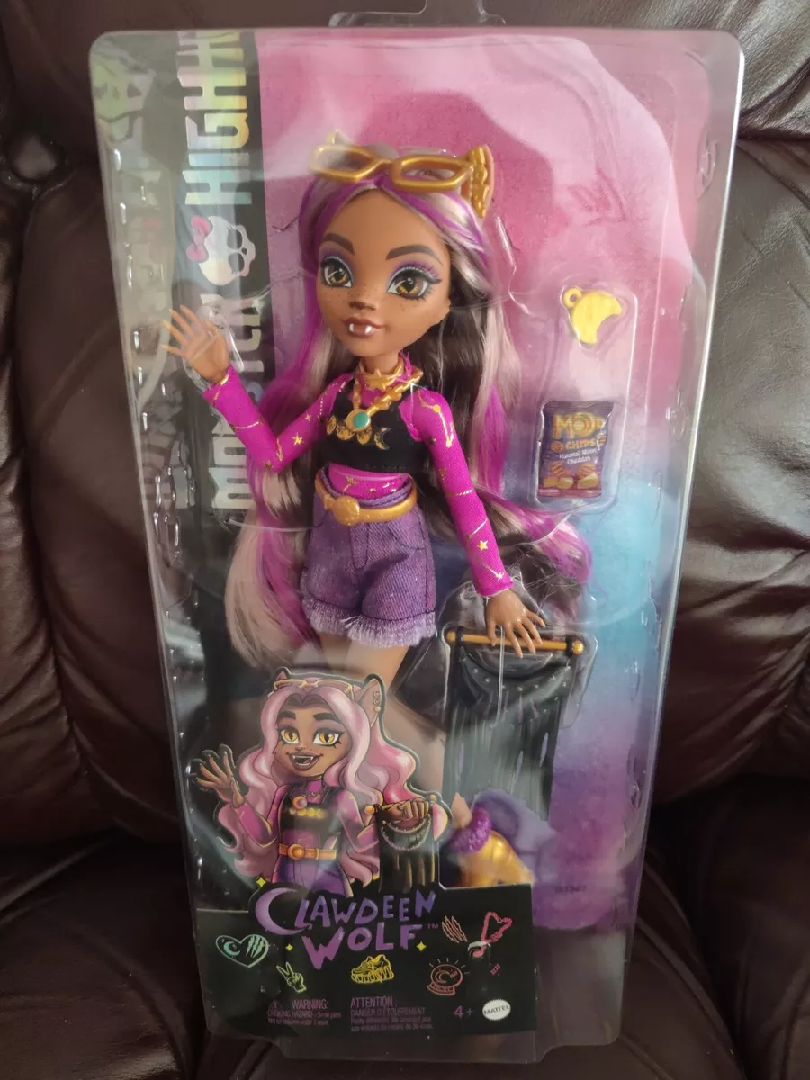 Monster High Clawdeen Wolf Day Out Doll w/ Accessories (Purse