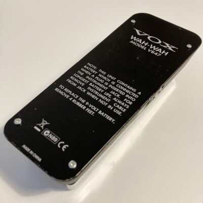 値下げしました-WAH-WAH Model V847 完動品 VOX V847 Wah Wah Pedal Guitar Effects | eBay