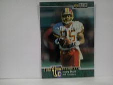 1997 Collector's Choice Turf Champions Redskins Football Card #TC8 Henry Ellard