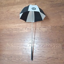 Caddy Cover Golf Club Bag Umbrella. Drizzle Stik Black White 45in. Pre-owned