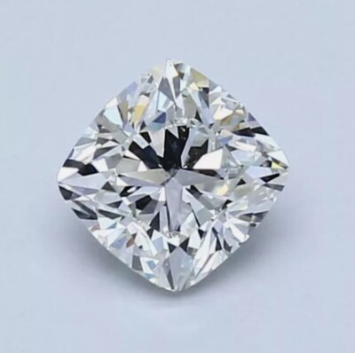 Lab-Grown Lose Cvd Diamant 1 PC Kissen 3 X 3 MM D Farbe If Klarheit Zertifiziert