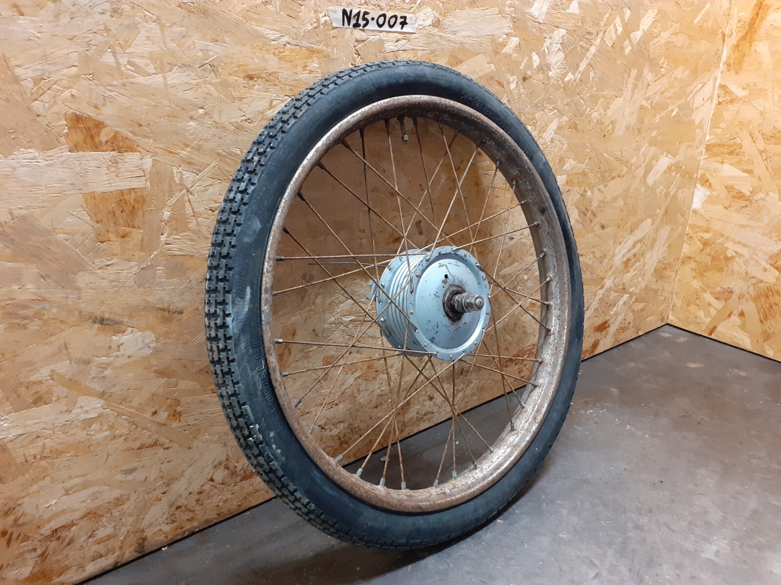 Itom 50 18Inch Moped Front Wheel eBay