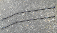 2 X Classic Car Rods Bars 2 x 26" ?Midget Viva HC Bedford CA Original not repro