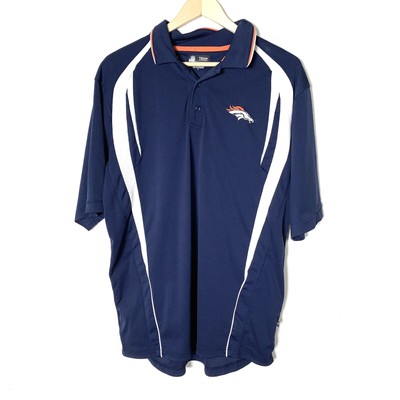 Denver Broncos $79 polo style golf shirt Size Large | eBay