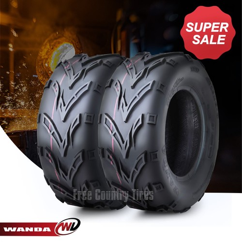 MaxAuto Set of 4 ATV Tires 19X7-8 Front & 20X10-9 Rear Tire